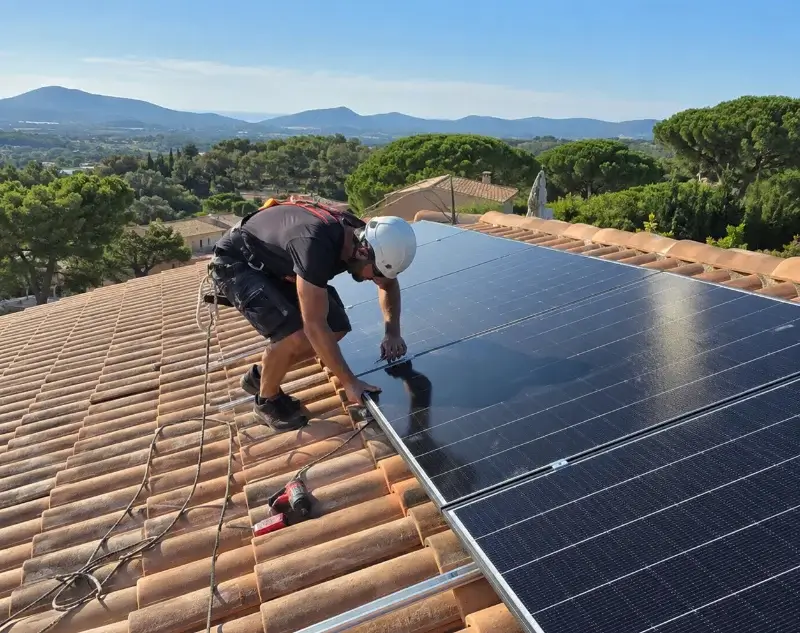 Installateur panneaux solaires Fournès — pose photovoltaïque sur toiture